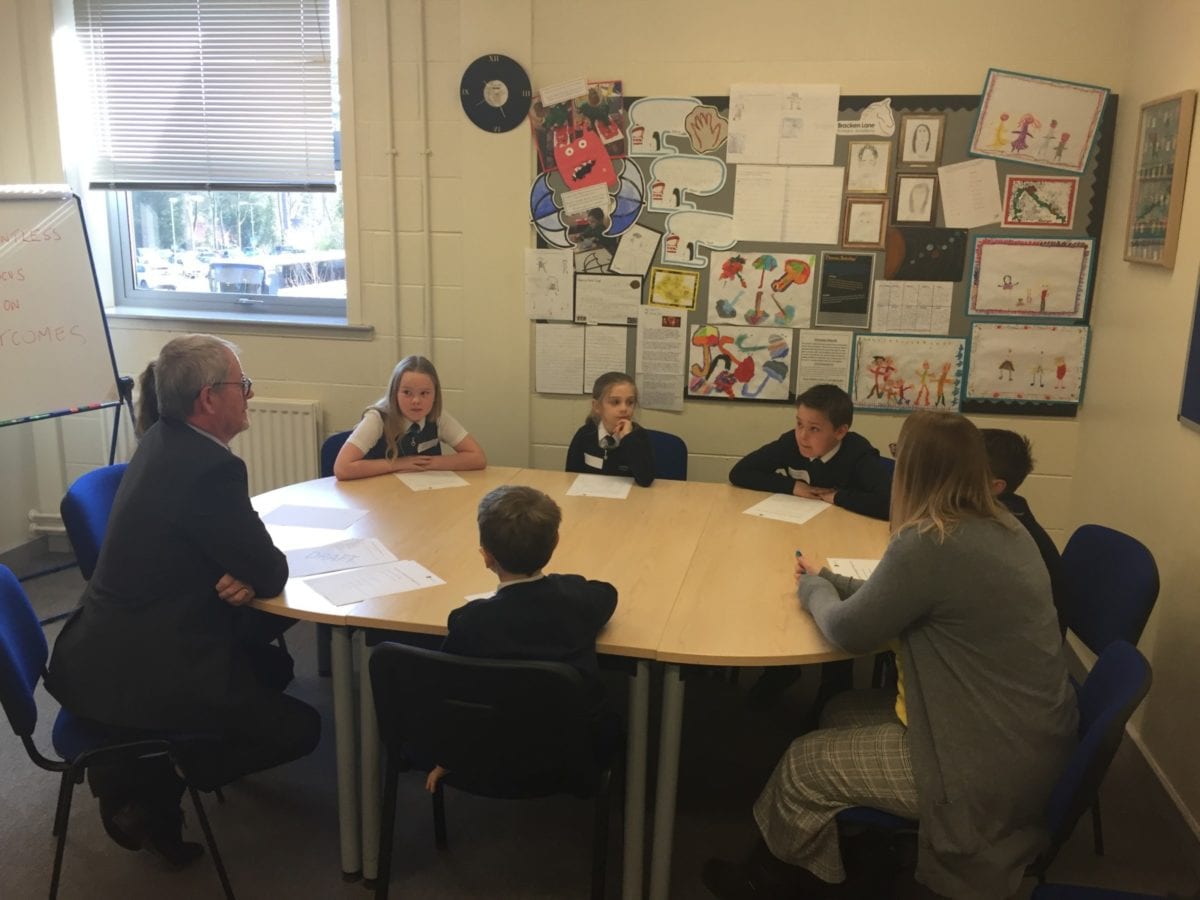 CEO visit from Bracken Lane Primary pupils Diverse Academies