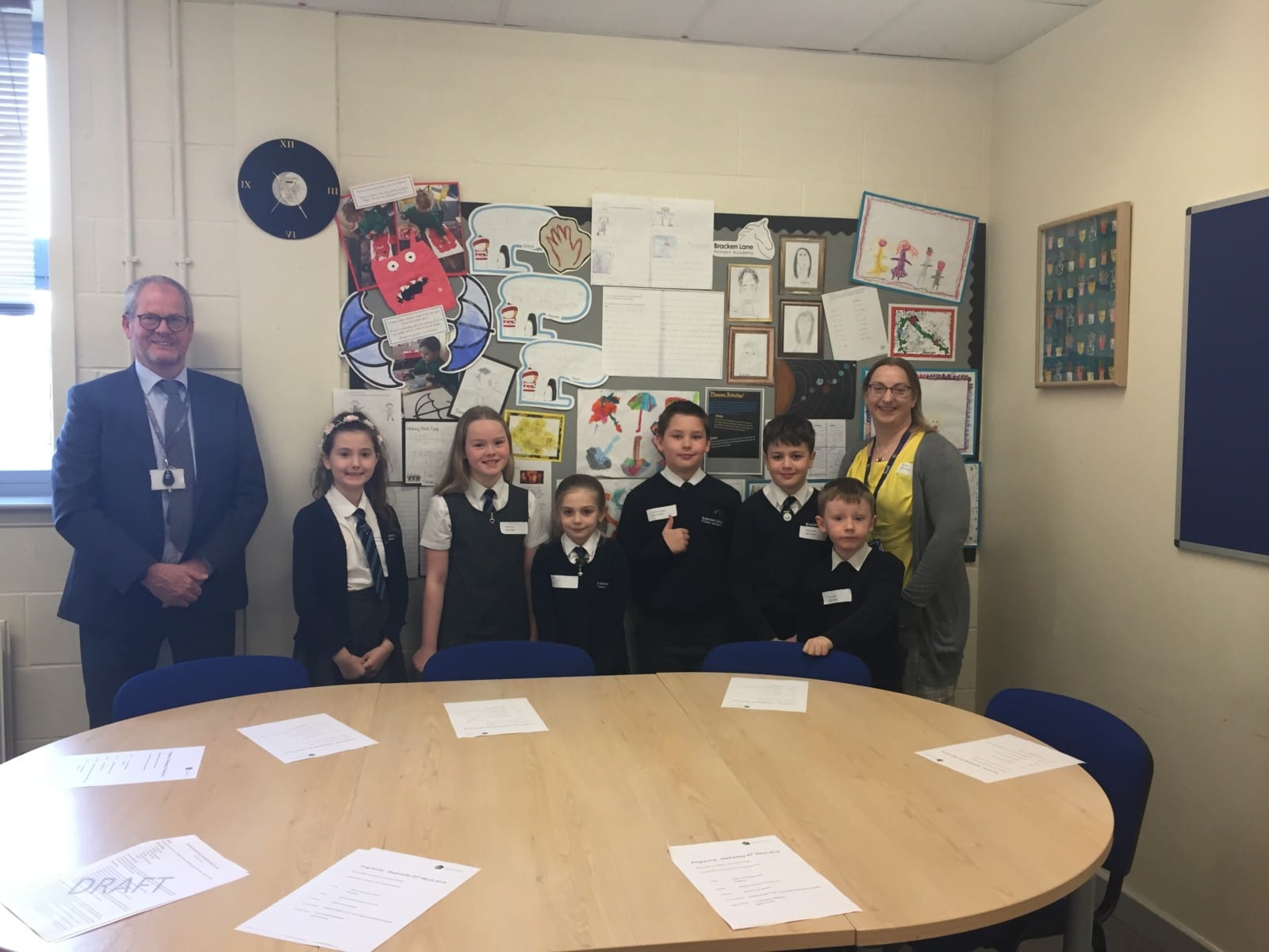 CEO visit from Bracken Lane Primary pupils Diverse Academies