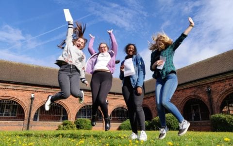 GCSE results celebrations across Diverse Academies as pass rate rises following exam reforms