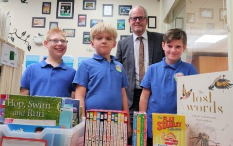 New library opened at Redgate Primary Academy
