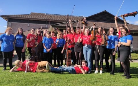 National Youth Orchestra experience for QEA students