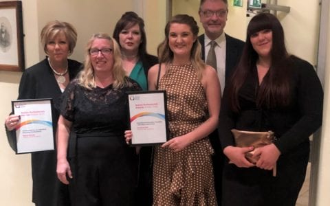 Yeoman Park Academy attend prestigious Autism Professionals Awards