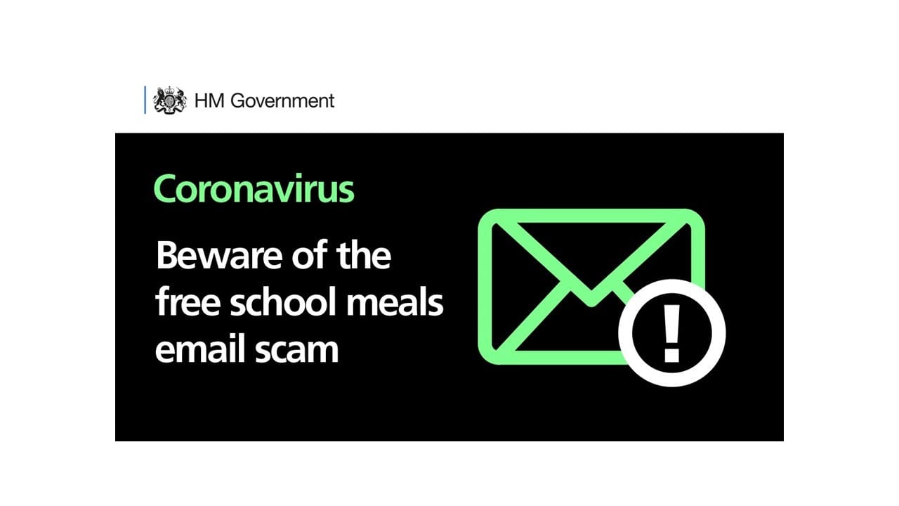 Free School Meals scam email alert Diverse Academies Trust