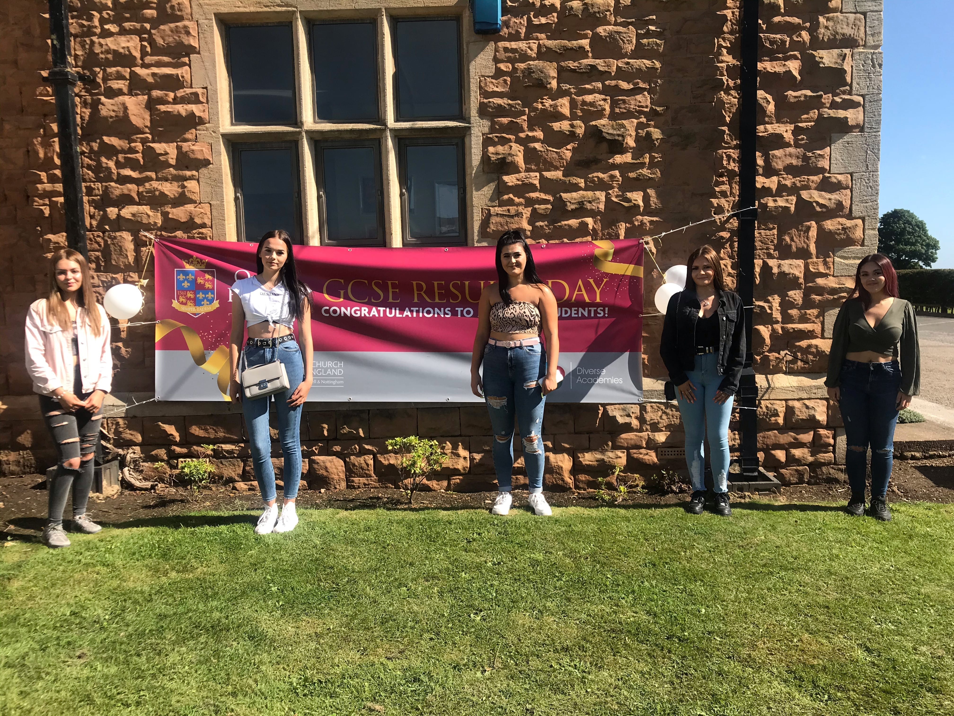 Students celebrate GCSE success across the Diverse Academies Trust