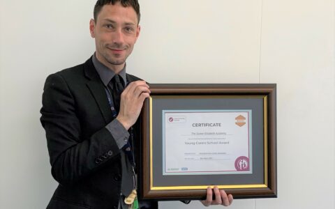 Queen Elizabeth's Academy recognised for supporting young carers