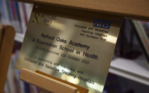 Retford Oaks Academy becomes newest Foundation School in Health