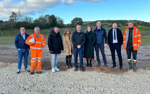 Diverse Academies visit site for new ‘forest school’ at Thoresby Vale, Edwinstowe