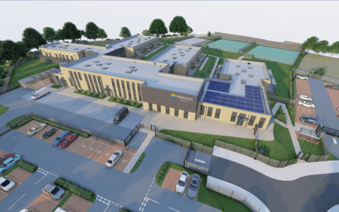 Horizons Academy building nears completion